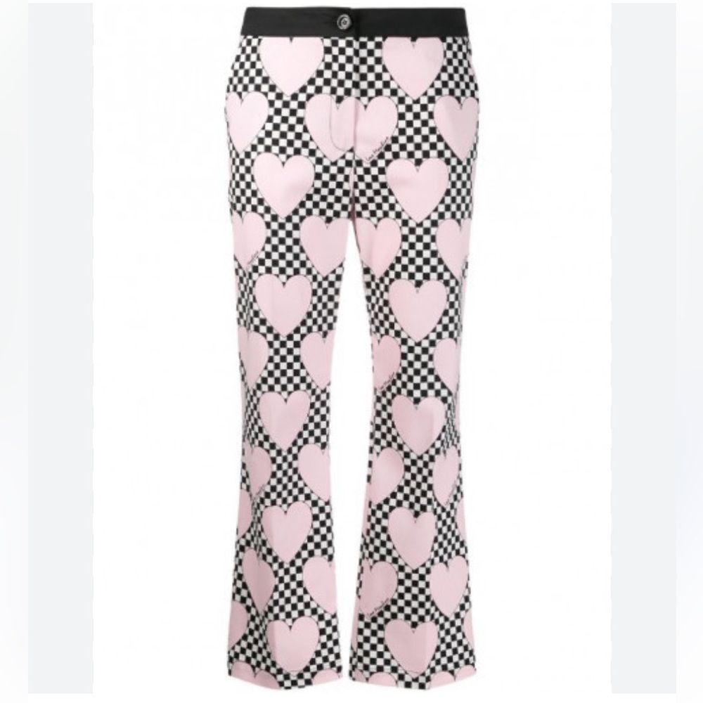 Love Moschino Pink Heart Pants size 8